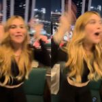 Virginia comemora gol de Vinícius Júnior no clássico contra o Barcelona e reação viraliza